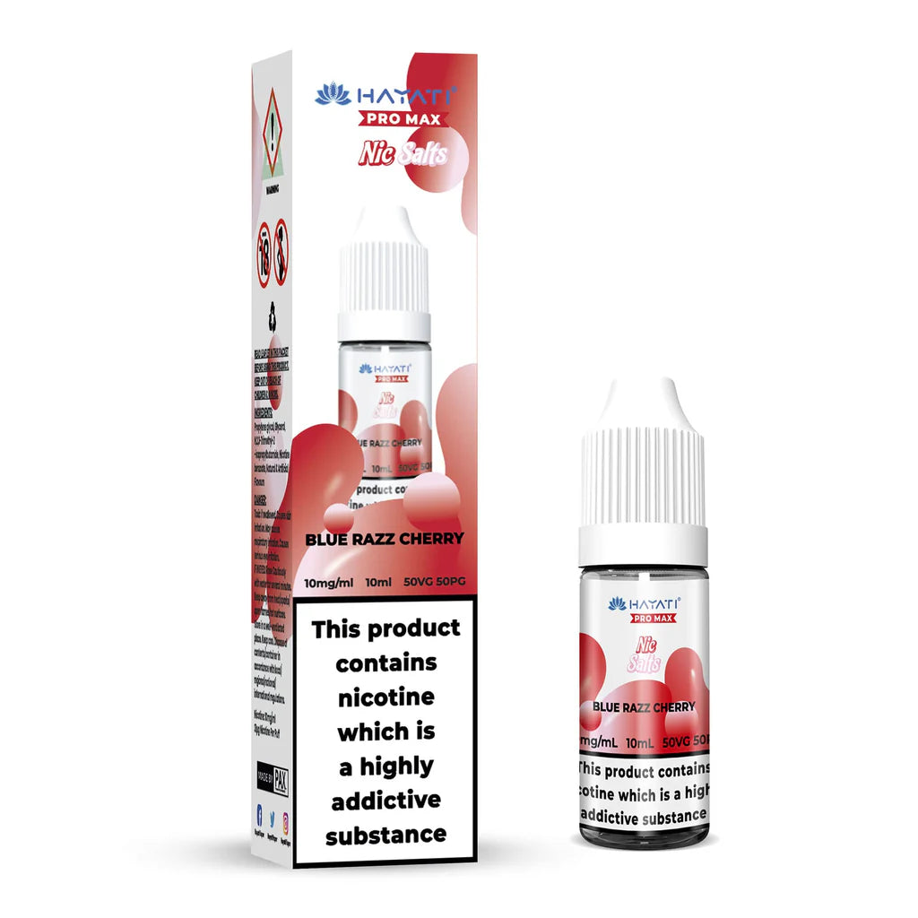 Hayati Pro Max Nic Salt E-Liquid Blue Razz Cherry - 10ml