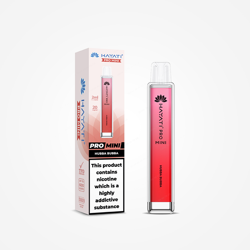 Hubba Bubba - Hayati Pro 600 Mini Disposable Vape Kit