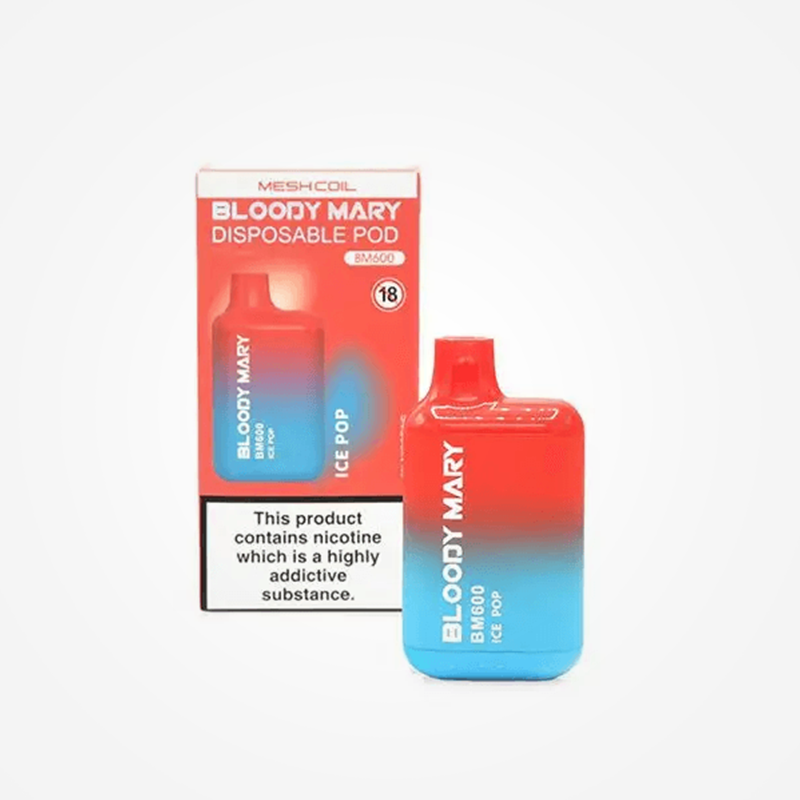 Ice Pop - Bloody Mary BM600 Disposable Vape Kit