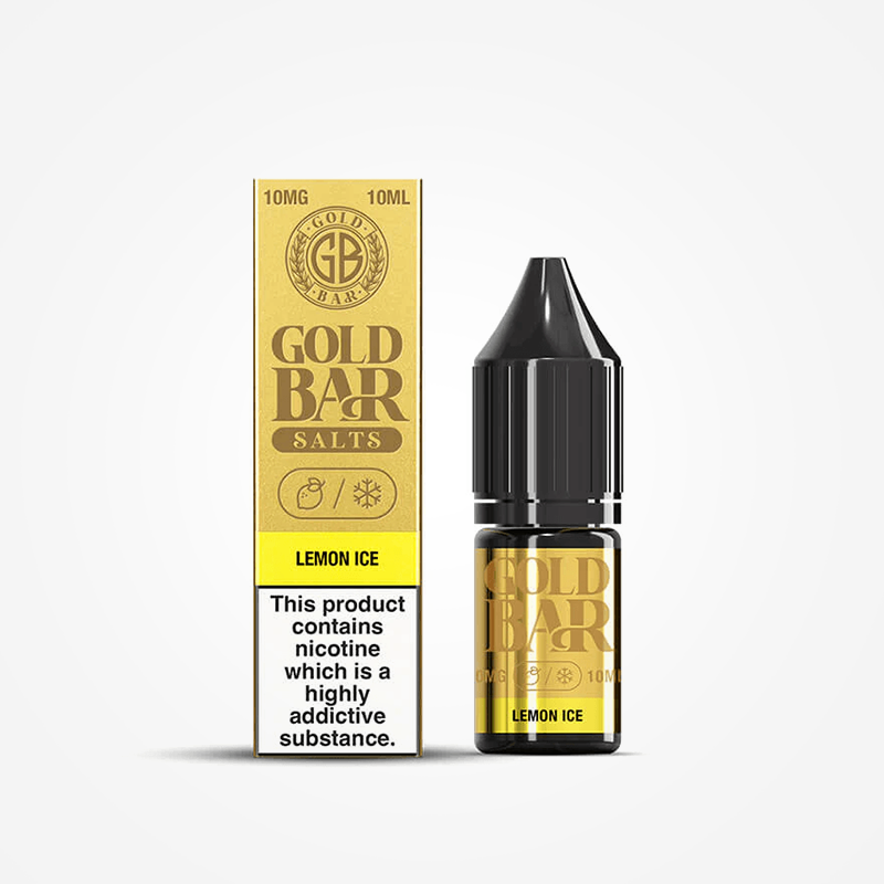 Lemon Ice - Gold Bar Nic Salt E-Liquids