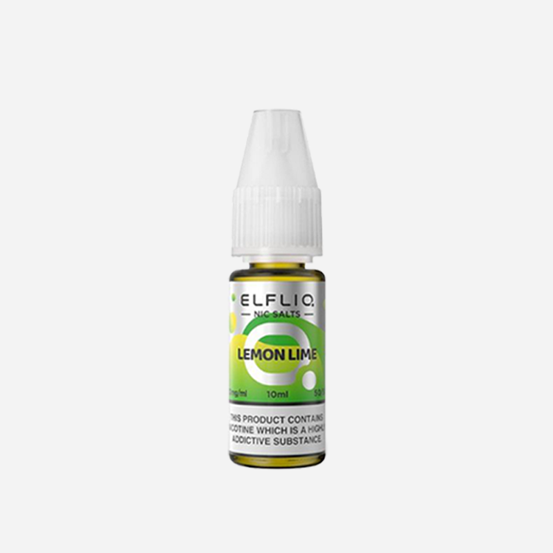 Lemon & Lime - ELFBAR-ELFLIQ Nic Salt E-Liquid - 10ml