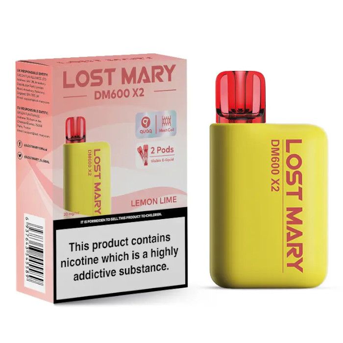 Lost Mary DM600 X2 Disposable Pod Vape Kit