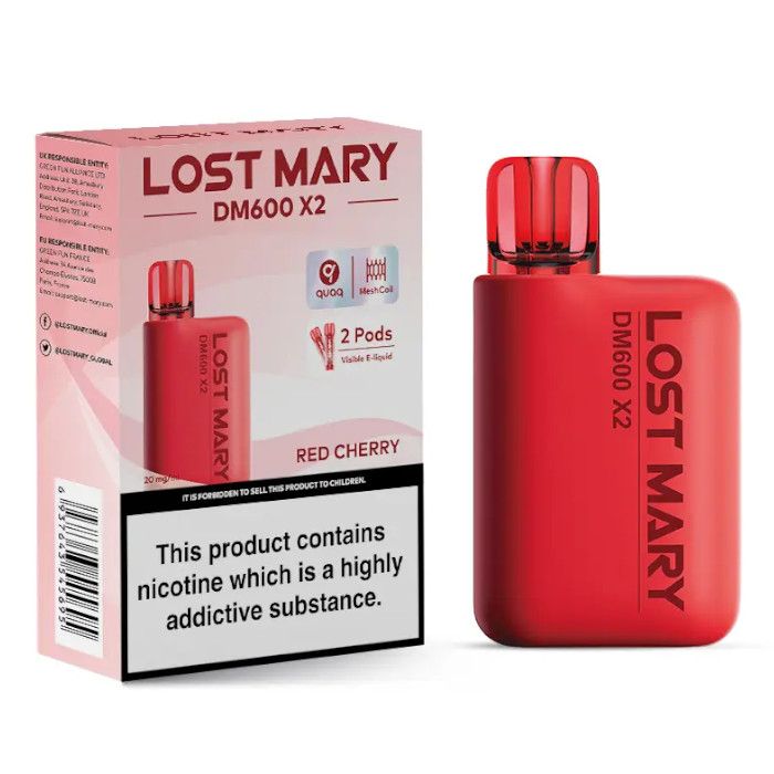 Lost Mary DM600 X2 Disposable Pod Vape Kit