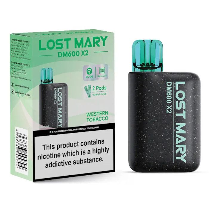 Lost Mary DM600 X2 Disposable Pod Vape Kit