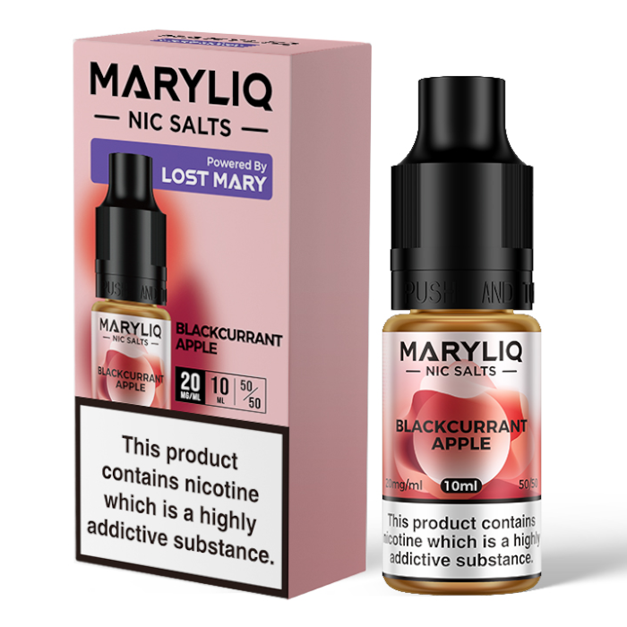 Blackcurrant Apple - Lost Mary Maryliq Smooth Nic Salts