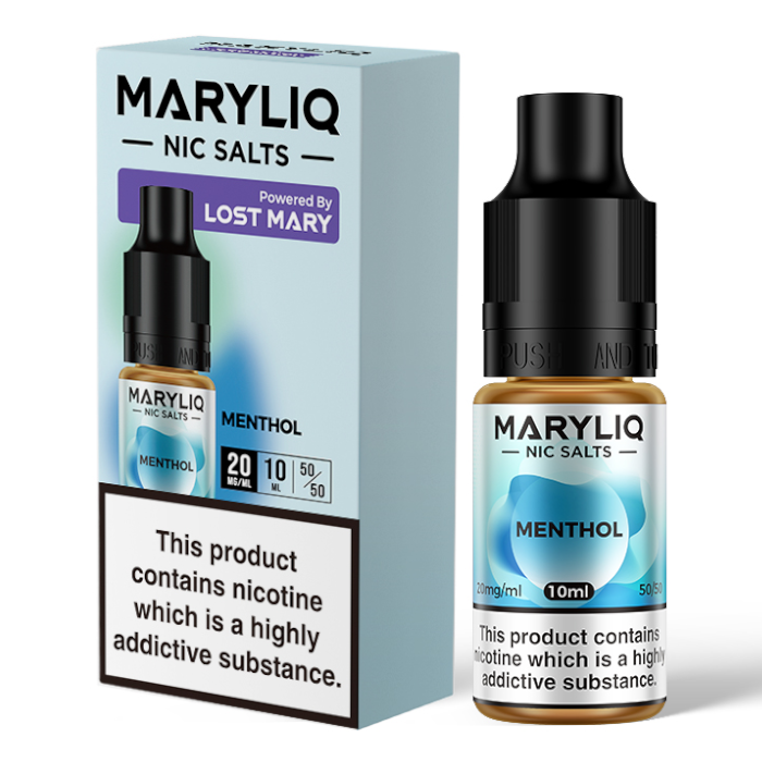 Menthol - Lost Mary Maryliq Smooth Nic Salts