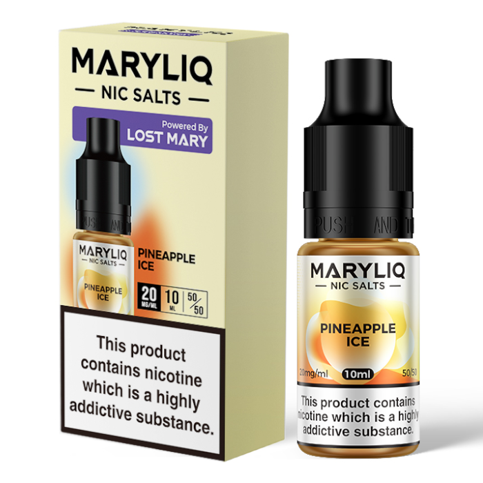 Pineapple Ice - Lost Mary Maryliq Smooth Nic Salts