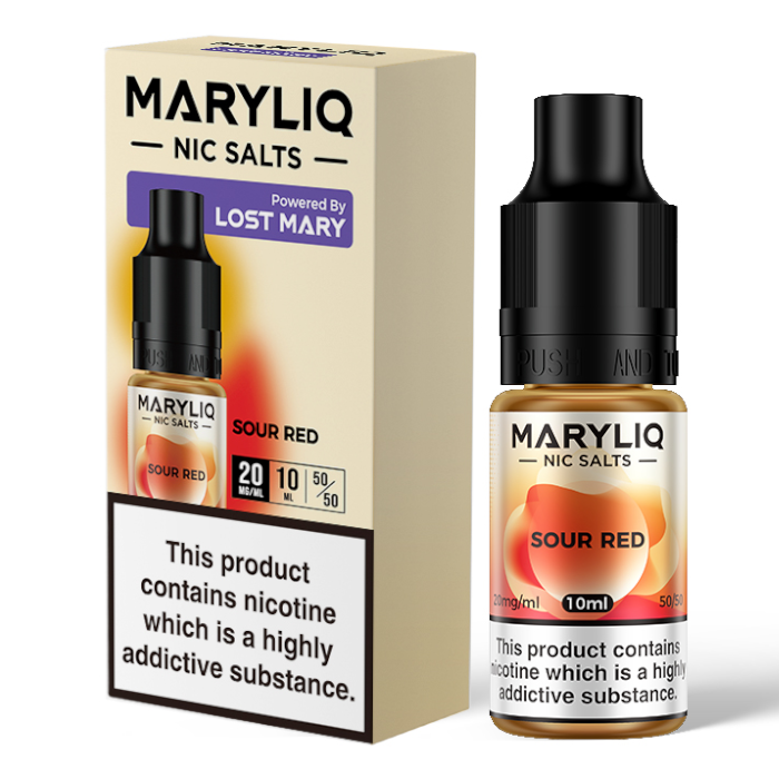 Sour Red - Lost Mary Maryliq Smooth Nic Salts