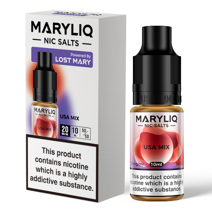 USA Mix - Lost Mary Maryliq Smooth Nic Salts