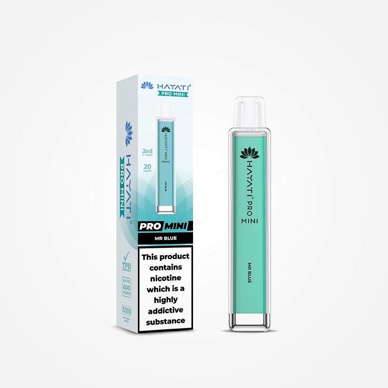 Mr. Blue - Hayati Pro 600 Mini Disposable Vape Kit