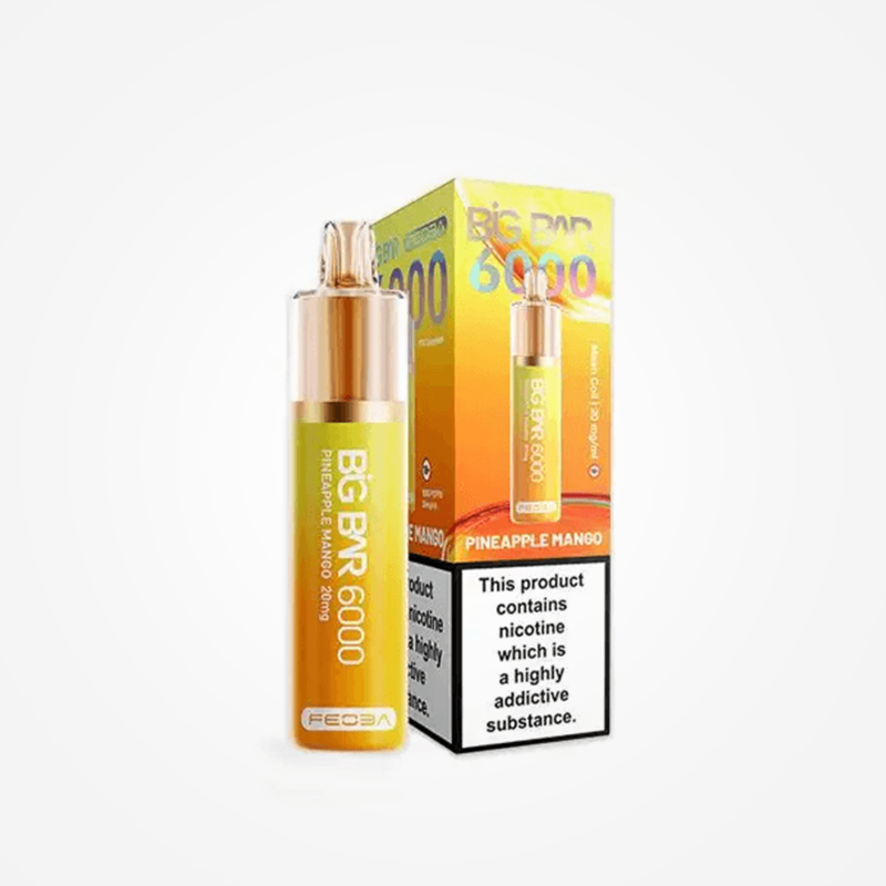 Pineapple Mango - FEOBA Big Bar 6000 Disposable Vape