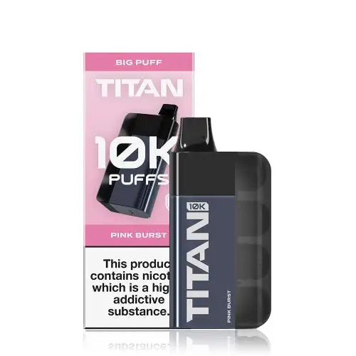 Pink Burst - Titan 10K Rechargeable Disposable Vape