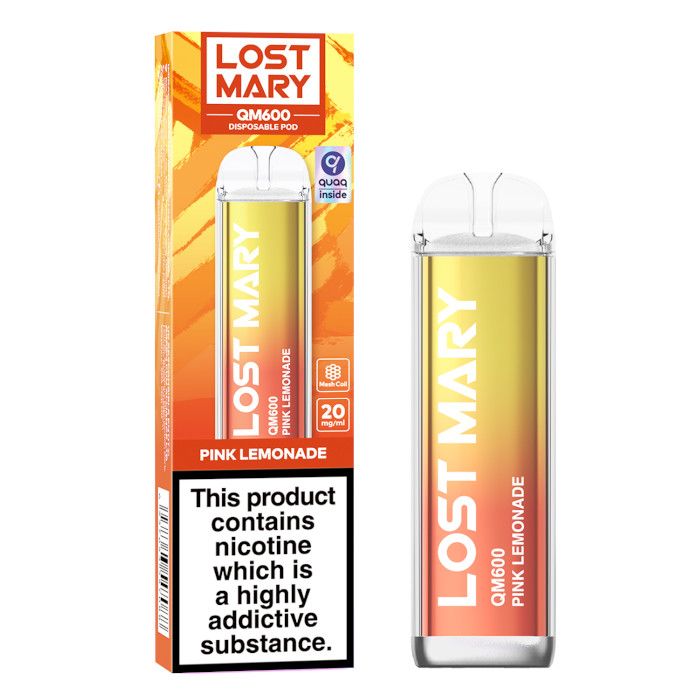 Pink Lemonade - Lost Mary QM600 Disposable Vape