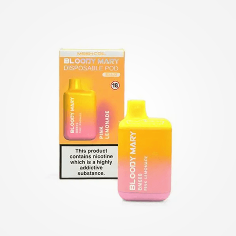 Pink Lemonade - Bloody Mary BM600 Disposable Vape Kit