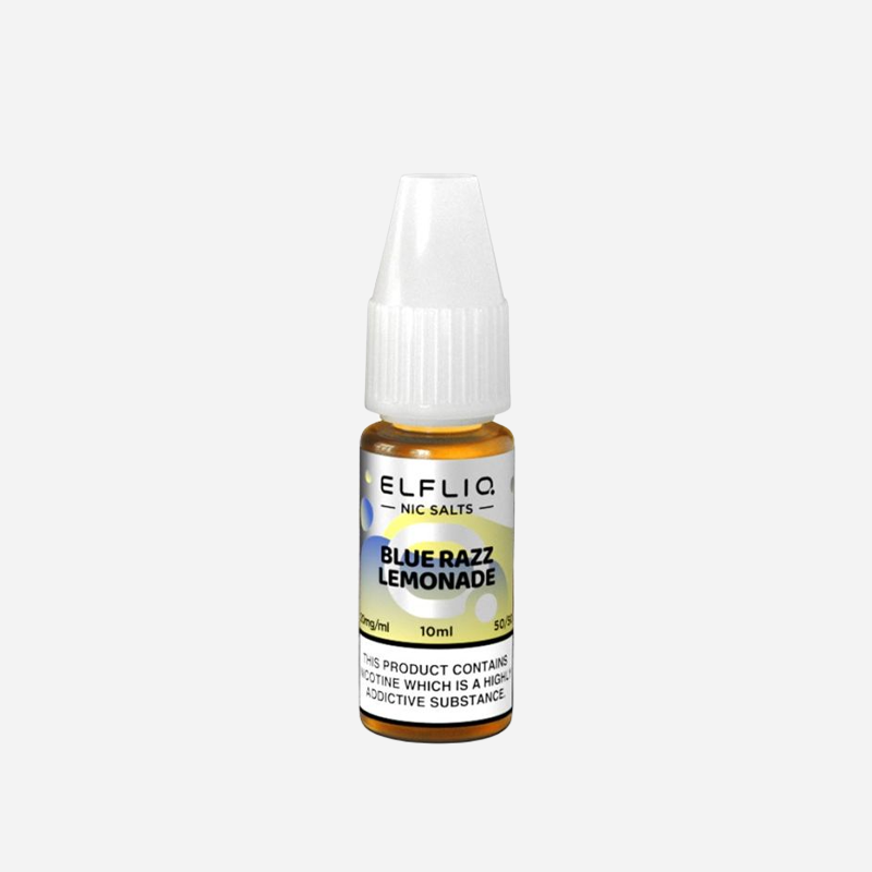 Blue Razz Lemonade - ELFLIQ-ELFBAR  Nic Salt E-Liquid - 10ml