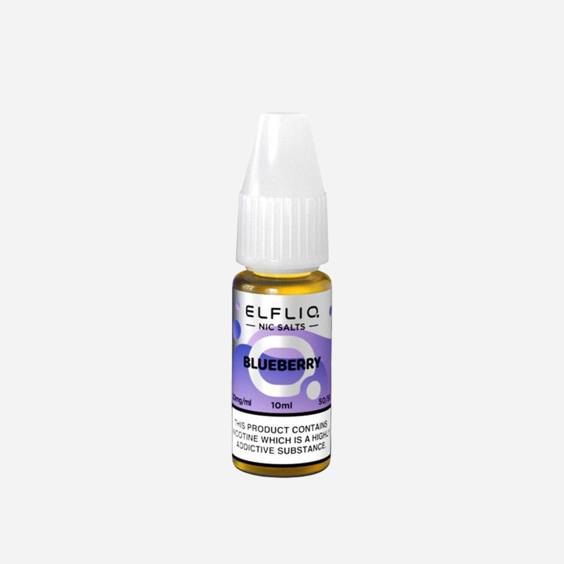 Blueberry - ELFLIQ-ELFBAR  Nic Salt E-Liquid - 10ml