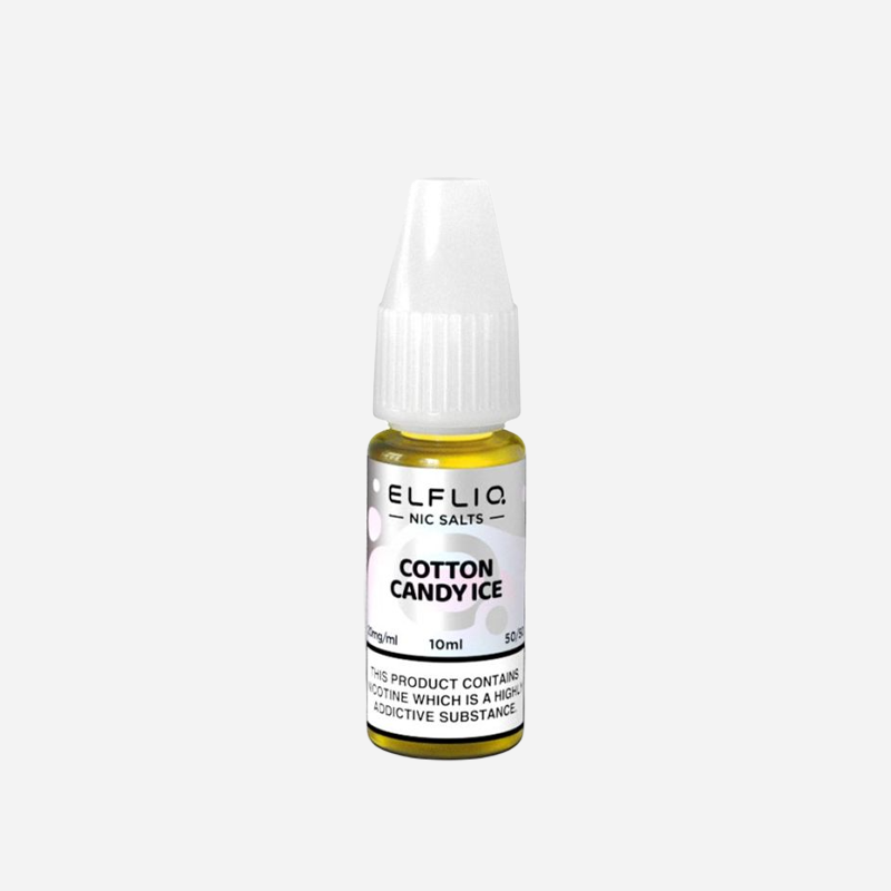 Cotton Candy Ice - ELFLIQ-ELFBAR  Nic Salt E-Liquid - 10ml