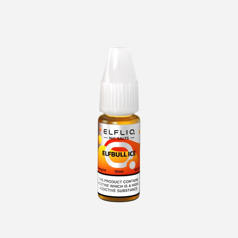 ElfBull Ice - ELFLIQ-ELFBAR  Nic Salt E-Liquid - 10ml