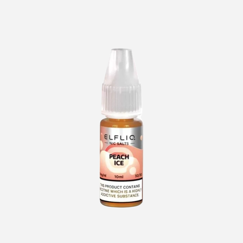 Peach Ice - ELFLIQ-ELFBAR  Nic Salt E-Liquid - 10ml