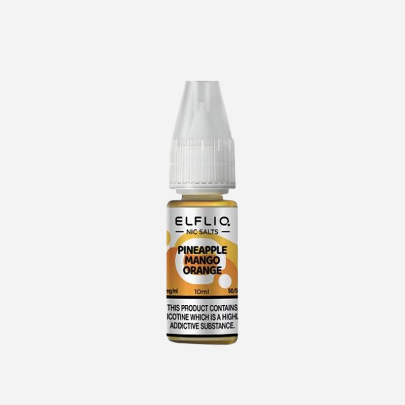 Pineapple Mango Orange - ELFLIQ-ELFBAR  Nic Salt E-Liquid - 10ml