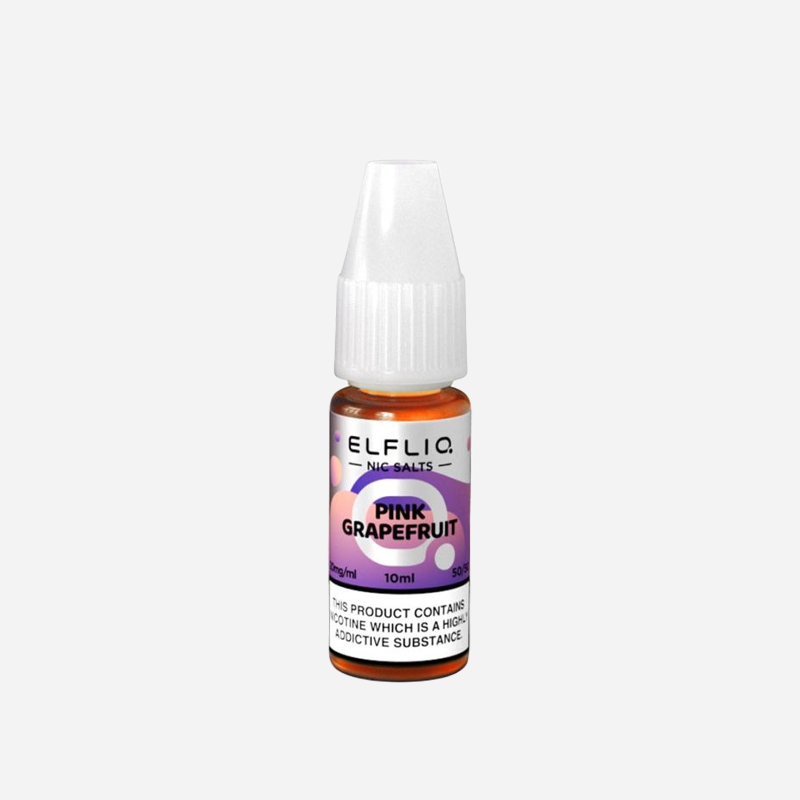 Pink Grapefruit Ice - ELFLIQ-ELFBAR  Nic Salt E-Liquid - 10ml