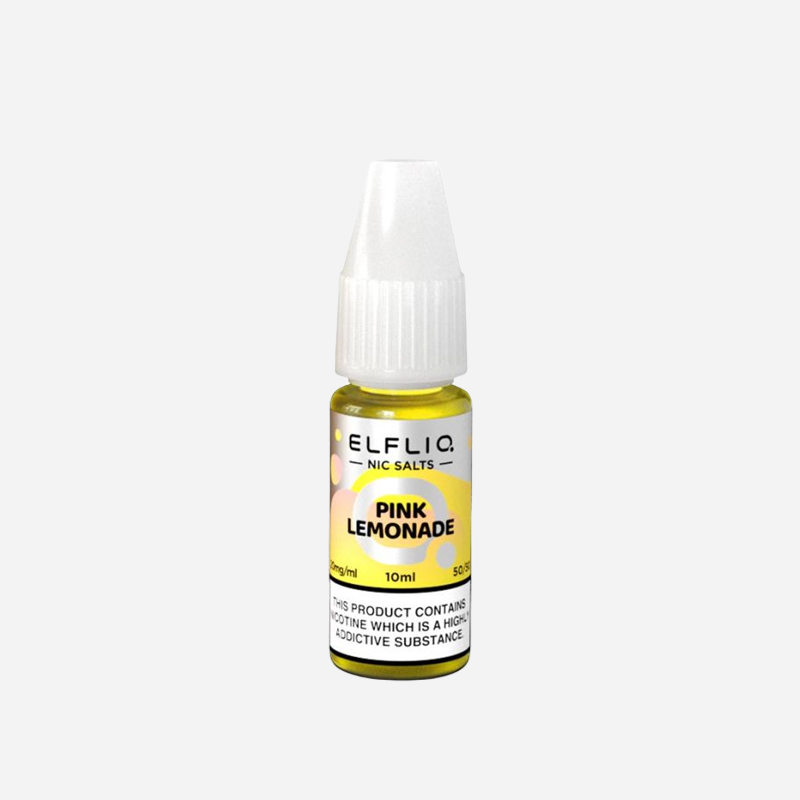 Pink Lemonade - ELFLIQ-ELFBAR  Nic Salt E-Liquid - 10ml