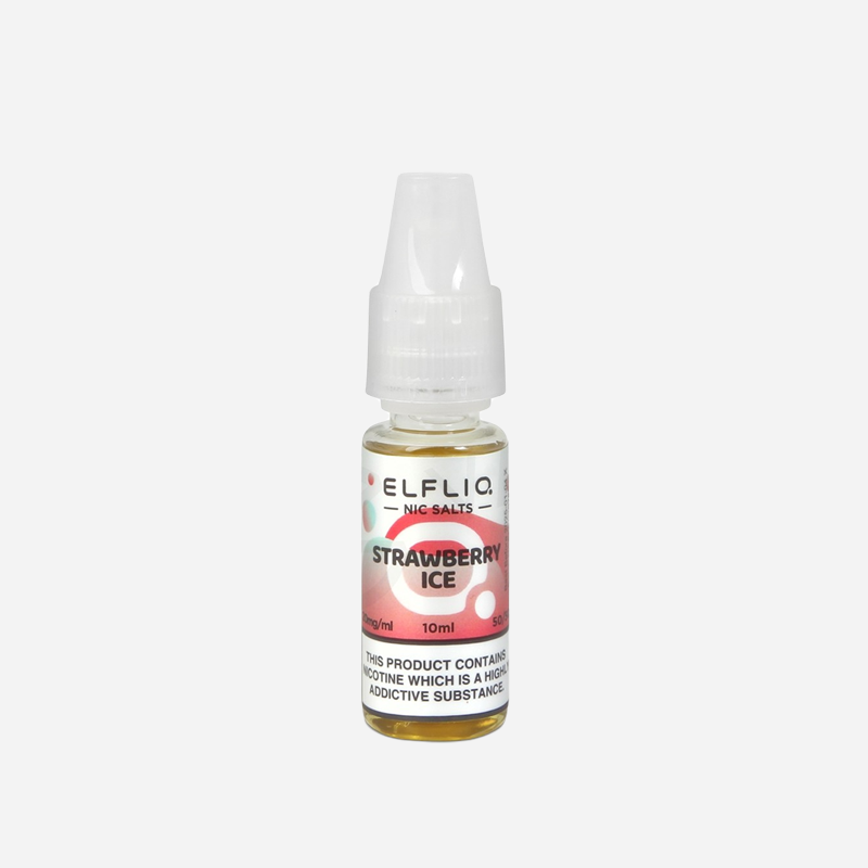 Strawberry Ice - ELFLIQ-ELFBAR  Nic Salt E-Liquid - 10ml