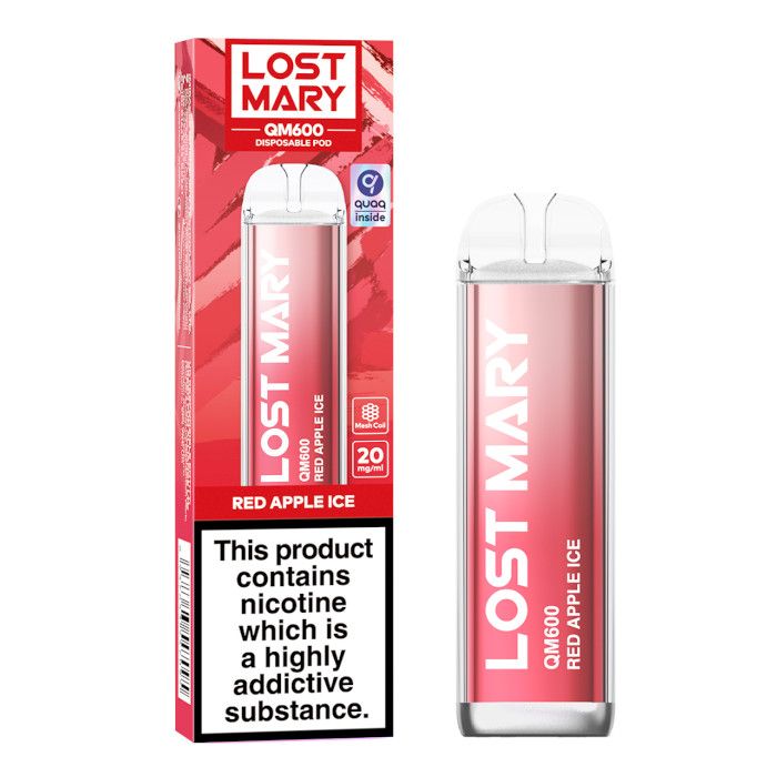 Red Apple Ice - Lost Mary QM600 Disposable Vape