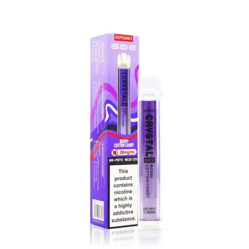 Crystal Bar 600 Puffs Disposable Vape - SKE Crystal