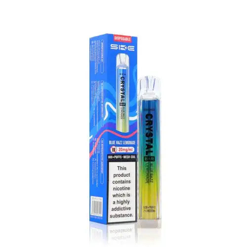 Blue Razz Lemonade - SKE Crystal Bar 600 Puffs Disposable Vape