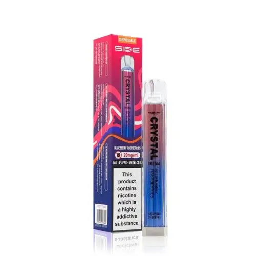 Blueberry Raspberries - SKE Crystal Bar 600 Puffs Disposable Vape