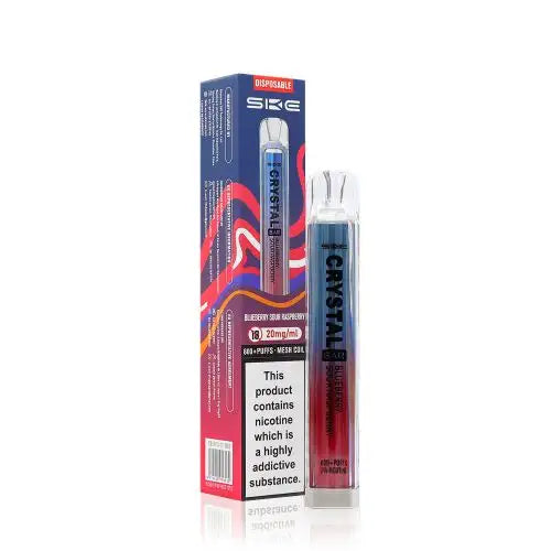 Blue Sour Raspberry - SKE Crystal Bar 600 Puffs Disposable Vape