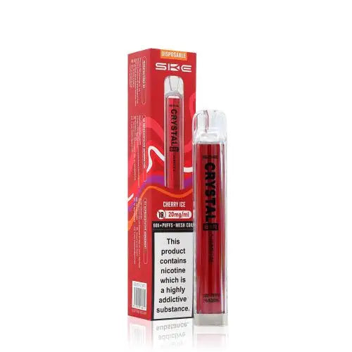 Cherry Ice - SKE Crystal Bar 600 Puffs Disposable Vape