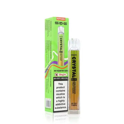 Kiwi Passion Guava - SKE Crystal Bar 600 Puffs Disposable Vape