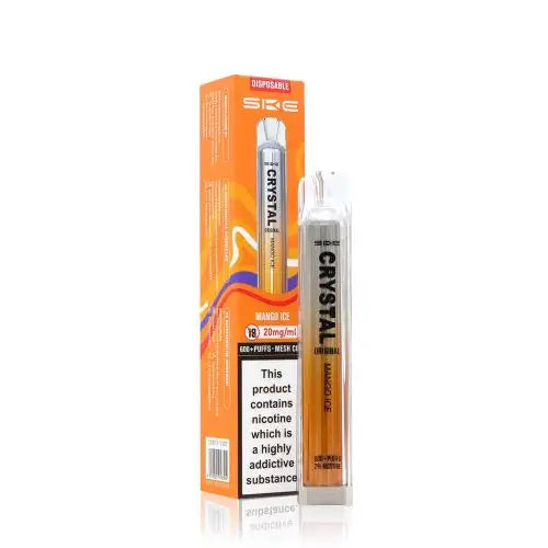 Mango Ice - SKE Crystal Bar 600 Puffs Disposable Vape