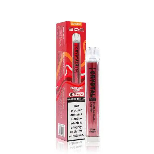 Pomegranate Cherry - SKE Crystal Bar 600 Puffs Disposable Vape