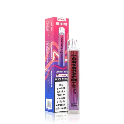 Strawberry Blast - SKE Crystal Bar 600 Puffs Disposable Vape