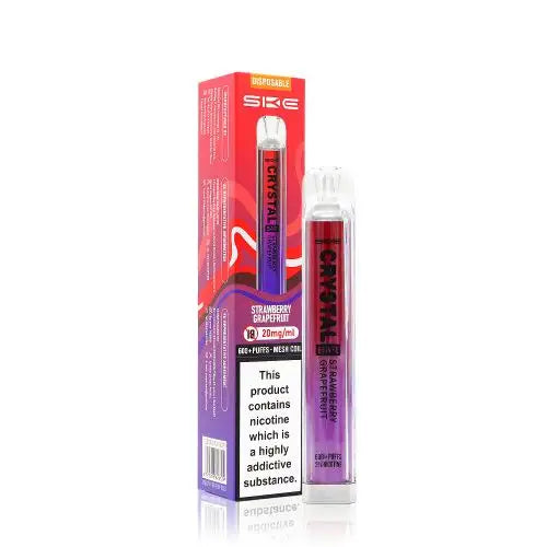 Strawberry Grapefruit - SKE Crystal Bar 600 Puffs Disposable Vape