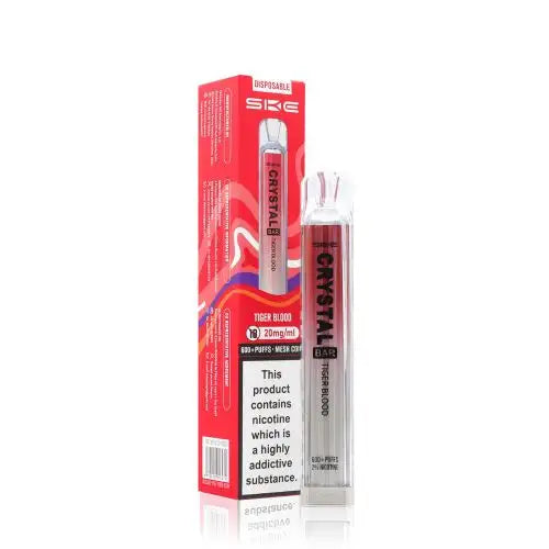 Tiger Blood - SKE Crystal Bar 600 Puffs Disposable Vape