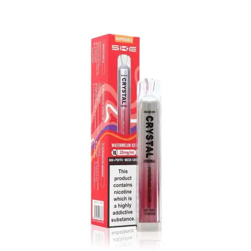 Watermelon Ice - SKE Crystal Bar 600 Puffs Disposable Vape