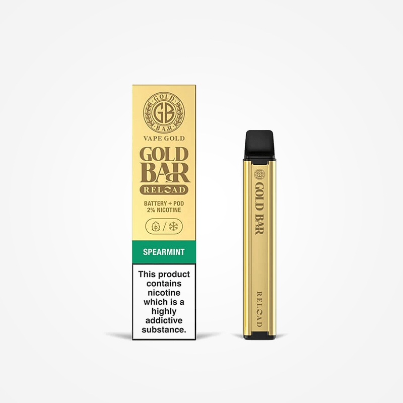 Spearmint - Gold Bar Reload Pod Vape Kit