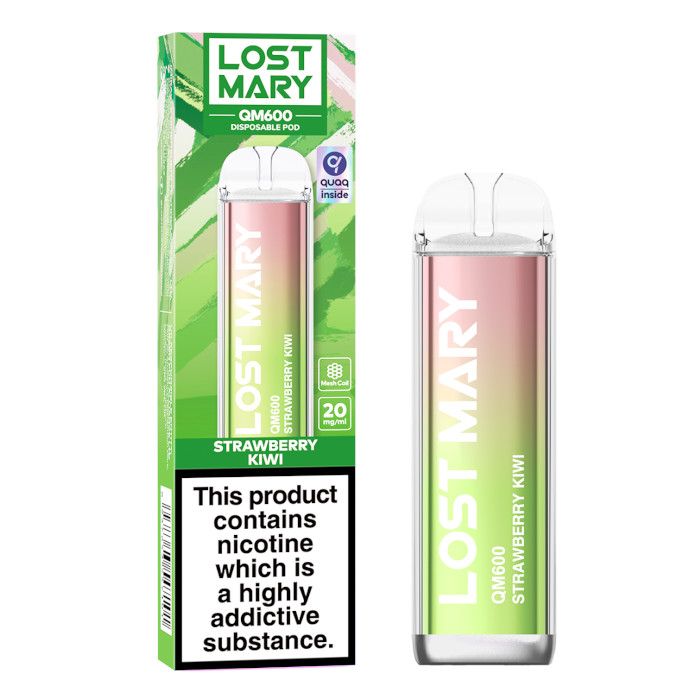 Strawberry Kiwi - Lost Mary QM600 Disposable Vape