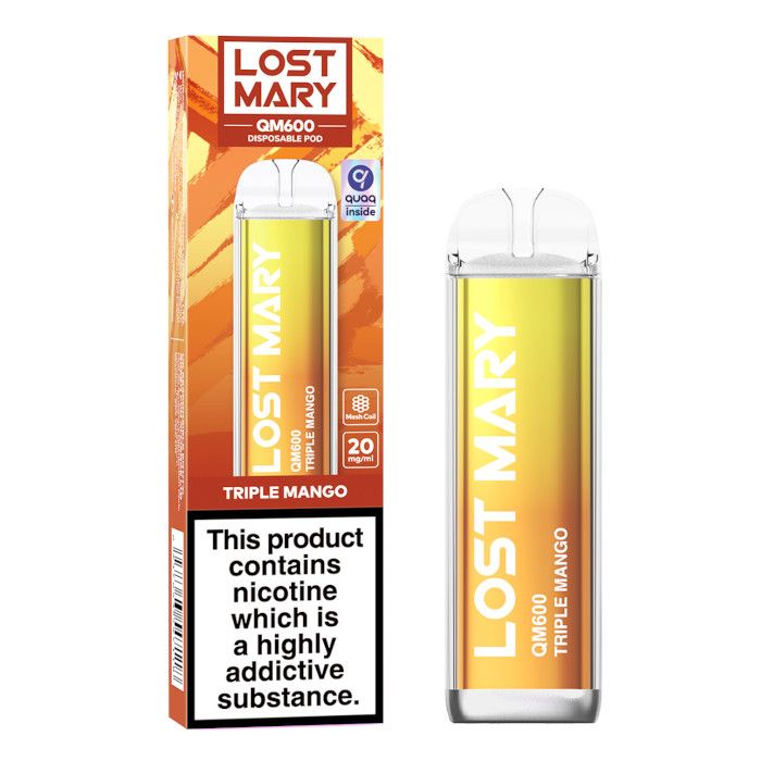 Triple Mango - Lost Mary QM600 Disposable Vape