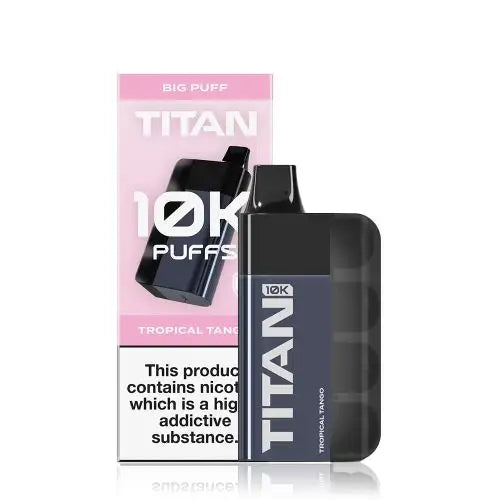 Titan 10K Rechargeable Disposable Vape Kit