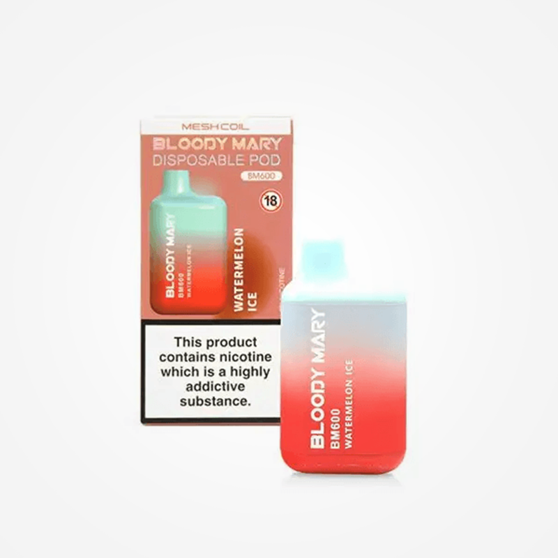 Watermelon Ice - Bloody Mary BM600 Disposable Vape Kit